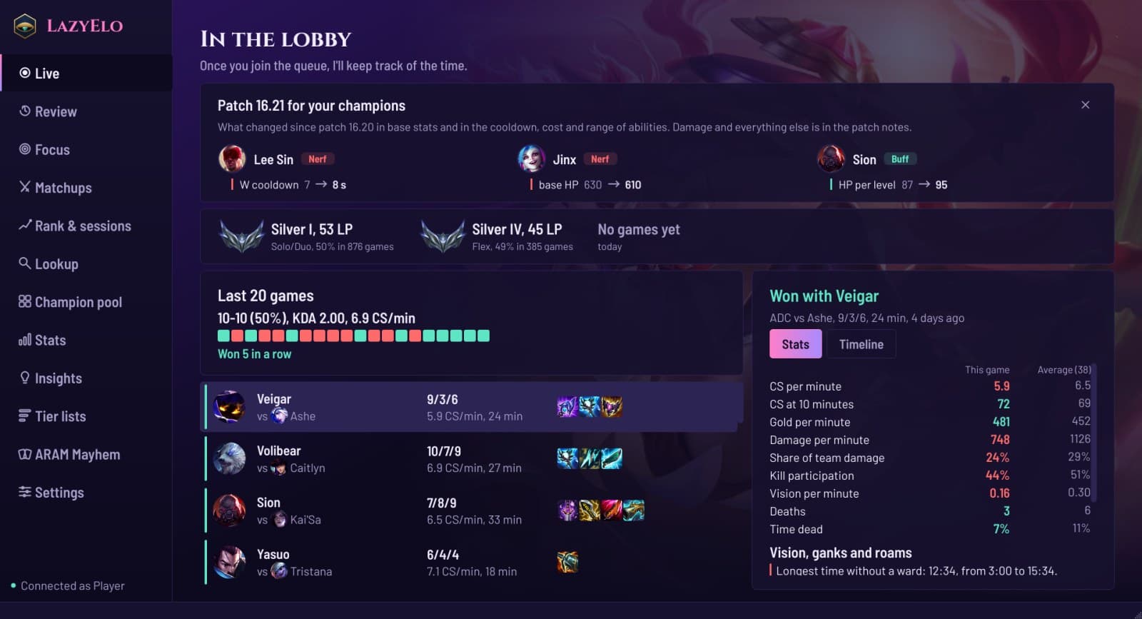 LazyElo in the Star Guardian theme